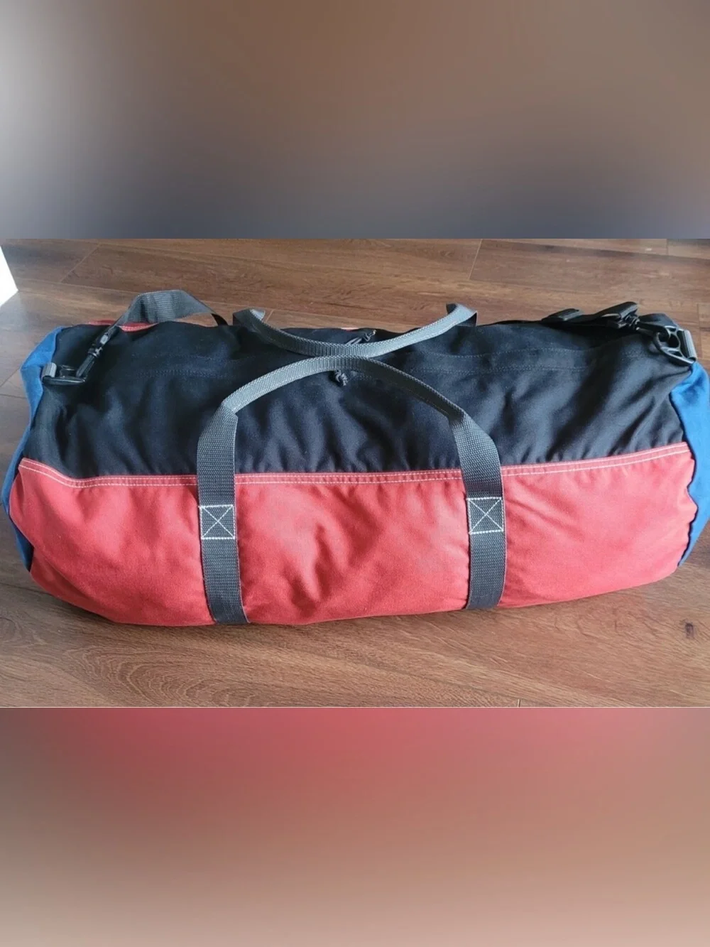 REI Red and Black Weekend Duffel Bag